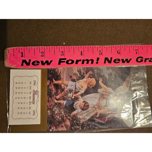 Gallery Graphics Guardian Angel Two Children 1996 Magnet Fridge Calender (Gg36) - Picture 3 of 3